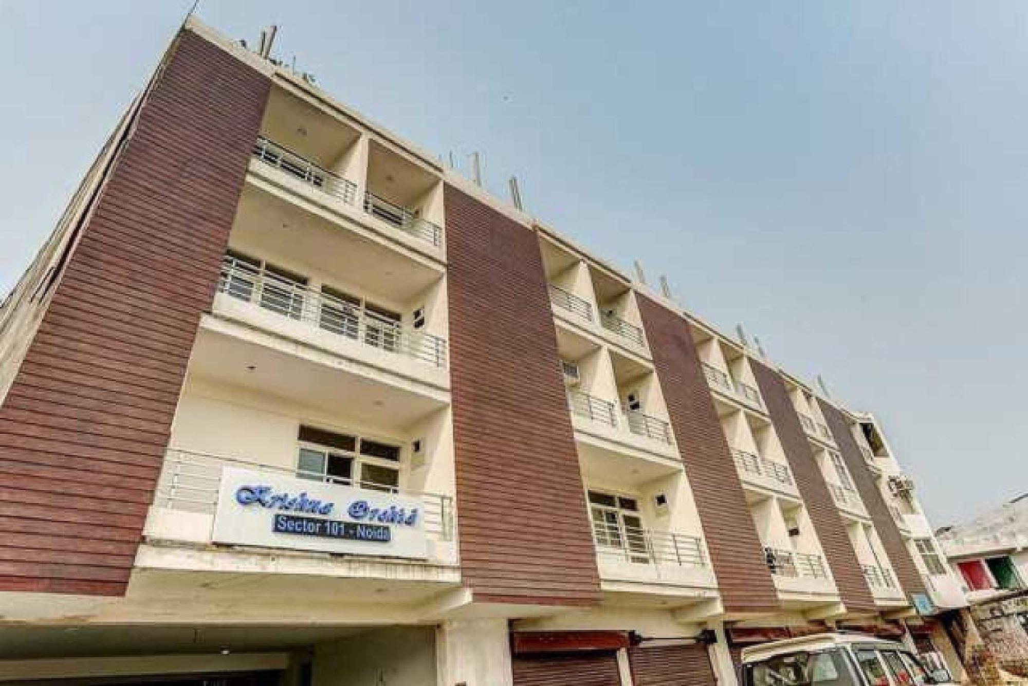 Hotel O Krishna Orchid Near Noida Sector 81 Metro Station Exterior photo